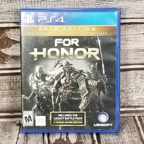 Lot of 3 PS4 Games Call of Duty Ghosts, Deadrising, For Honor - NOT Tested